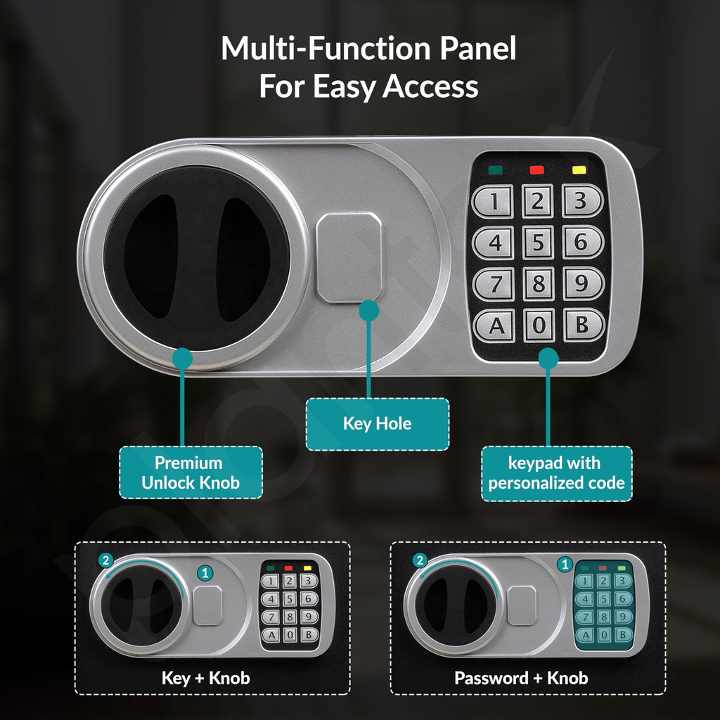 Plantex Safe Locker/Key Holder Locker Box For Home, Office,Hotel ...