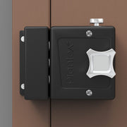 Plantex Heavy Duty Dead Bolt Lock/Rim Lock Set/Trio Lock Dead Bolt for Home/Office/Hotel â€“ Pack of 1 (Z-Black)