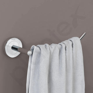 Plantex Stainless Steel Toilet Paper Roll Holder/Toilet Paper Holder/Toilet Roll Holder for Bathroom Accessories - Pack of 2 (Chrome)