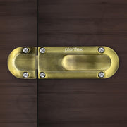 Plantex Door Stopper/Door Latch for Main Door/Baby Latch for Bathroom/Door Lock for Home and Office Doors - Pack of 1 (Brass Antique)