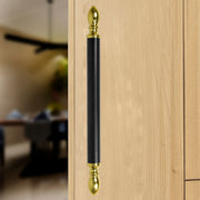 Plantex Altros Main Door Handle/14 inches Door Handle for Main Door/Pull Push Door Handle for Wooden &Glass Door - Pack of 1 (106 - Black & Gold) - 3 Years Warranty