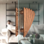 Plantex Door Handle/6 Inch Main Door Handle/Handle for Wooden Door/Pull-Push Door Handle/Door Accessories (Pack of 1, Rose Gold)