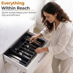 Plantex Expendable Cutlery Tray/Spoon Organiser for Kitchen Drawer