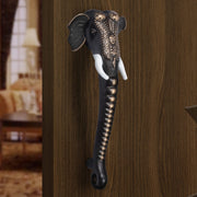Plantex Heavy Duty Door Handle/11-inches Ganesha Main Door Handle/Door Pull Push Handle/Door & Home Decor - Pack of 1 (Copper Antique Finish) - 3 Years Warranty
