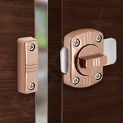 Plantex Latch Lock for Main Door/Door Latch for Bathroom/Door Lock Latch for Home/Office/Bedroom/Door Stopper -Pack of 1 (PVD Rose Gold)