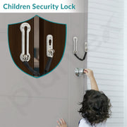 Plantex Chain Lock for Main Door/Door Chain for Secure Home/Door Safety Chain/Chain Lock for Door/Door Lock for Kids Safety with Rubber Grip (Matt)