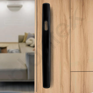 Plantex 14 Inch Main Door Handle for Wooden Doors - Pull-Push Handle Accessory - Pack of 1 (Black)