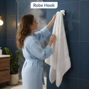 Plantex 304 Grade Stainless Steel Robe Hook/Cloth-Towel Hanger/Door Hanger-Hook/Bathroom Accessories - Pack of 1, Squaro (Chrome)