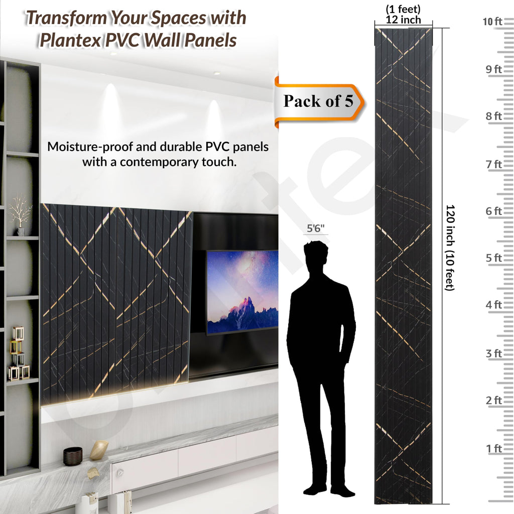 Plantex Louvers Panel for Wall/3d Wall Panel for Interior Wall DÃ©cor ...