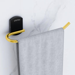 Plantex 304 Grade Stainless Steel Napkin Holder for washbasin (Gold & Black)