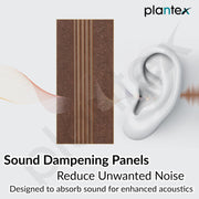 Plantex Louvers Panel for Wall/8 Feet Wall Panels/3D Charcoal Panel for Interior Walls DÃƒÆ’Ã‚Â©cor - Pack of 5 Covers - 40 Sq. Ft, Size-1 Feet x 8 Feet (YD-1210)