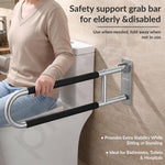 Plantex 304 Grade Stainless Steel 24 Inch U-Shape Grab Bar for Bathroom
