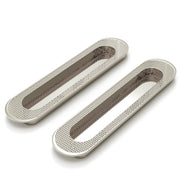 Plantex Sliding Door Handle/Concealed Handle for Sliding Door/160mm Concealed Handle for Wardrobe/Kitchen Cabinet - Pack of 2 (Satin)