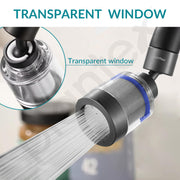 Plantex Stainless Steel Tap Extension for Kitchen Sink/360Ã‚Â° Swivel Kitchen Sink Faucet Extender/Upto 80% Water Saving/Fits F22 and M24 mm tap (XL-3001/Black)