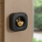 Plantex Square Door Chime with Brass Bell/Dopamine Door Bell for Home/Temple & Meditation Bell for Positive Energy & Home DÃƒÂ©cor - Pack of 1 (DTK-292 - Black)