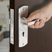 Plantex Heavy-Duty Door Lock Set - Main Door Lock Handle Set/Mortise Lock with 3 Keys for home- Pack of 1 (8130-Matt)