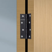 Plantex Door Hinges 4 inch x 14 Gauge/1.8 mm Thickness Home/Office/Hotel/Door Hinges for Main Door/Kabza for Bedroom/Kitchen/Bathroom/Window/Soft Movement Hinge- Pack of 24 (Black)