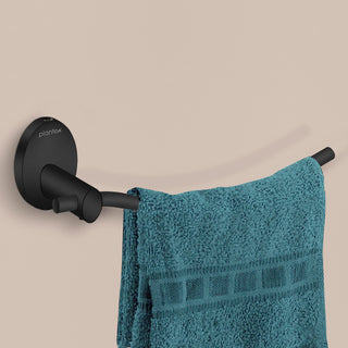 Plantex 304 Grade Stainless Steel Napkin Ring/Towel Ring/Napkin Holder/Towel Hanger/Bathroom Accessories-Powder Coated(Black)