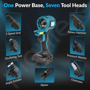 Plantex 125mm Angle Grinder/8000 RPM Heavy-Duty Cutter Machine/Ideal for Metal, Wood & Stone Cutting/Powerful Electric Grinding Tool - Black (Mainframe, Battery & Charger Not Included)
