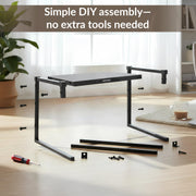 Plantex Microwave Stand for Kitchen Platform/GI-Metal Oven Stand with Storage Cabinet/Oven Rack Kitchen Storage