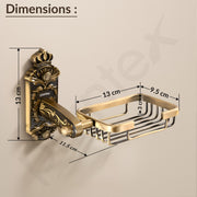 Plantex Antique Soap Holder/Soap Stand/Soap Dish/Bathroom Soap Holder/Soap Case Aluminum - Bathroom Accessories