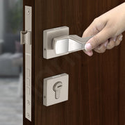 Plantex Mortise Handle Lock for Main Door/Premium Door Lock Set for Home with 3 Years Warranty (Chrome & Satin)