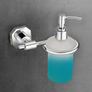 Plantex Nipron 304 Grade Stainless Steel Toilet Paper Holder/Handwash Dispenser/Liquid Soap Dispenser/Bathroom Accessories - Chrome
