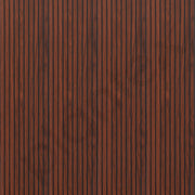 Plantex PVC Wall Panel/Louvers Panel for Wall/3d Wall Panel for Interior Wall Décor/Eco-Friendly Fluted Panel for Wall/- Pack of 7,Covers - 70 Sq. Ft (Teak Brown-12 Inch x 10 Ft)