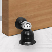 Plantex Door Magnet Stopper for Home/Gate Stopper for Main Door/Door Stopper Magnet/Magnetic Door Stopper - 3Inch (Black Finish)