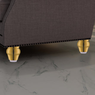 Plantex Heavy Duty Stainless Steel 3 inch Sofa Leg/Bed Furniture Leg Pair for Home Furnitures (DTS-52, Gold) – 4 Pcs