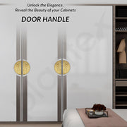 Plantex Door Handle/8 Inch Main Door Handle/Door Handle for Home/Pull-Push Door Handle/Door Accessories - Pack of 1 (Gold)
