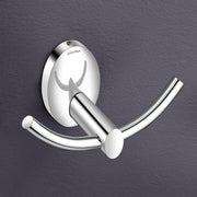 Plantex 304 Grade Stainless Steel Bathroom Hooks for Hanging Towels and Clothes in Washroom/Bathroom Accessories - Oreva (Chrome)