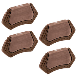 Plantex Drawer Kadi/3 Inch Chest Handle for Drawer/Rectangular Cabinet Kadi/Pull-Push Kadi for Home/Office Drawer - Pack of 4 (DTK-296, Rose Gold)