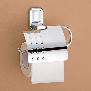 Plantex 304 Grade Stainless Steel Toilet Paper Roll Holder/Toilet Paper Holder in Bathroom/Kitchen/Bathroom Accessories Pack of 3, Cute (Chrome)