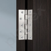 Plantex Door Hinges 6 Inch x 12 Gauge/2.5 mm Thickness/Hinges for Main Door/Butt Hinges for Home/Office/Hotel/Kabja/Soft Close Hinge - Pack of 3 (Matt)