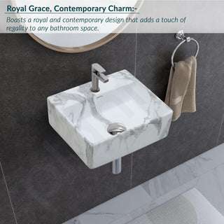 Plantex Tabletop Wash Basin for Bathroom/Designer Ceramic Basin/Rectangle Countertop Wash Basin/Home/Office (13 x 11.5 x 5 Inch)