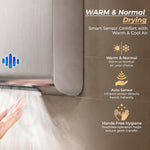 Plantex Automatic Hand Dryer 1000W/304 Stainless Steel Touchless Hand Dryer