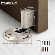 Plantex Door Stopper for Home/Floor Mounted Door Stopper/Door Holder/Door Stoppers for Hotel/Office -Pack of 1 (Satin)