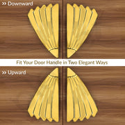 Plantex Door Handle/6 Inch Main Door Handle/Handle for Wooden Door/Pull-Push Door Handle/Door Accessories (Pack of 1, Gold)