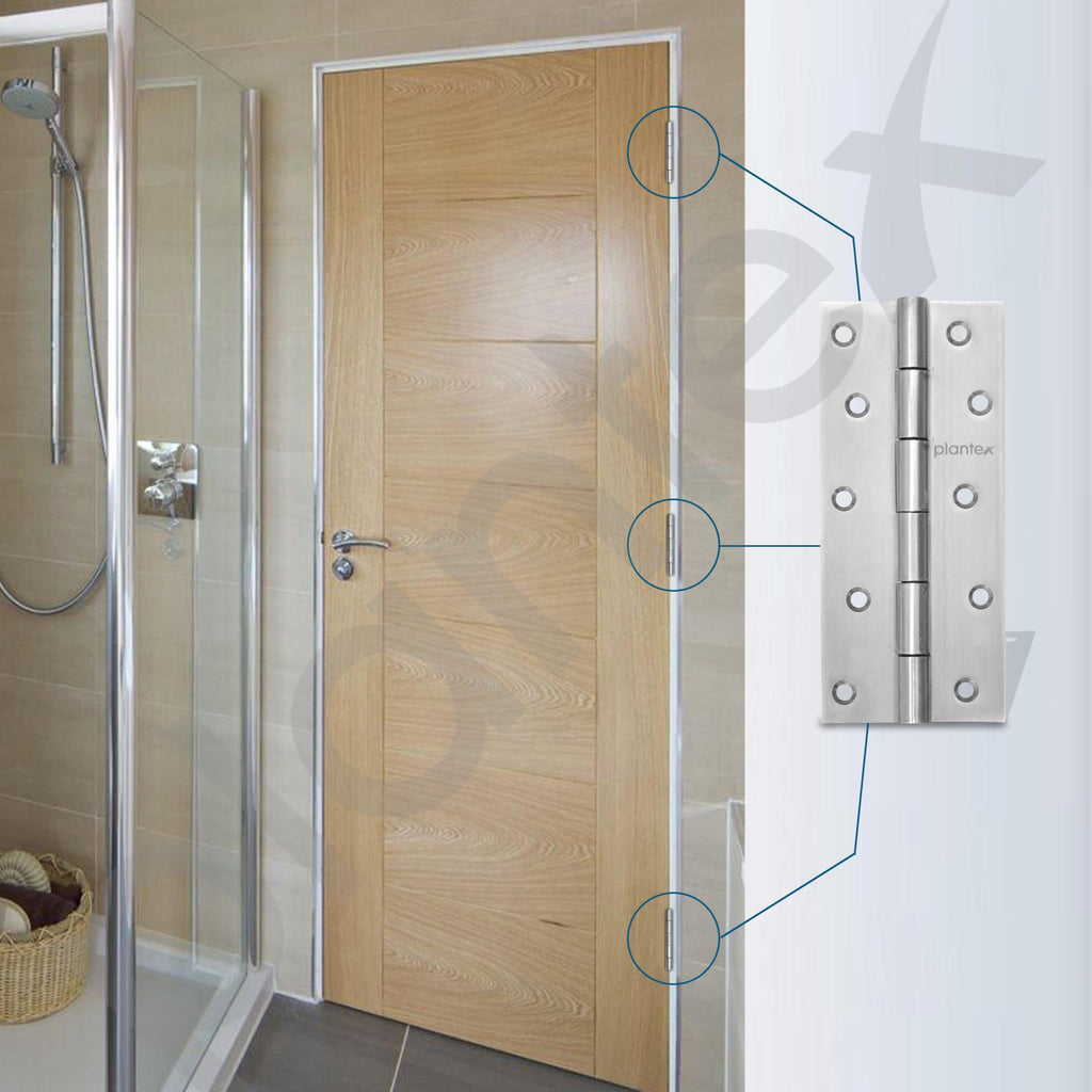 Plantex Door Hinges 6 Inch x 12 Gauge/2.5 mm Thickness/Hinges for Main ...