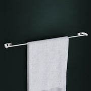 Plantex Smero Pure Brass Single Towel Rod/Towel Hanger for Bathroom/Towel Stand/Holder/Bathroom Accessories - Aqua(Chrome)