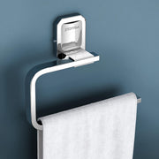 Plantex 304 Grade Stainless Steel Wash Basin Towel Holder/Hand Napkin Hanger/Towel Ring for Kitchen/Bathroom Accessories - Cute (Chrome)