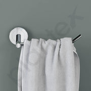 Plantex Stainless Steel Hand Towel Hanger/Napkin Holder for Wash Basin/Towel Ring/Bathroom Accessories (Chrome) Pack of 1