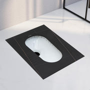 Plantex Indian Toilet Pan/Orrisa Pan for Bathroom/Household Squatting Pan/Sintered Stone Base Ceramic Sanitaryware Toilet - (WC-02)