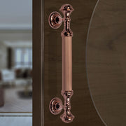 Plantex Heavy Duty 15-inches Main Door Handle/Door Handle for Main Door/Pull Push Door Handle for Glass Door - Pack of 1 (320-PVD Rose Gold Finish) - 3 Years Warranty