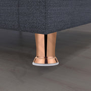 plantex Heavy Duty Stainless Steel 4 inch Sofa Leg/Bed Furniture Leg Pair for Home/Furniture Sofa Legs for Table/Sofa Support Legs/Sofa Furniture Leg (Rose Gold) Set of 4 Pcs