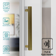 Plantex 14 Inch Main Door Handle/Pull-Push Handle for Door & Home DÃƒÂ©cor/3 Years Warranty Pack of 1 (236-Brass Antique Finish)