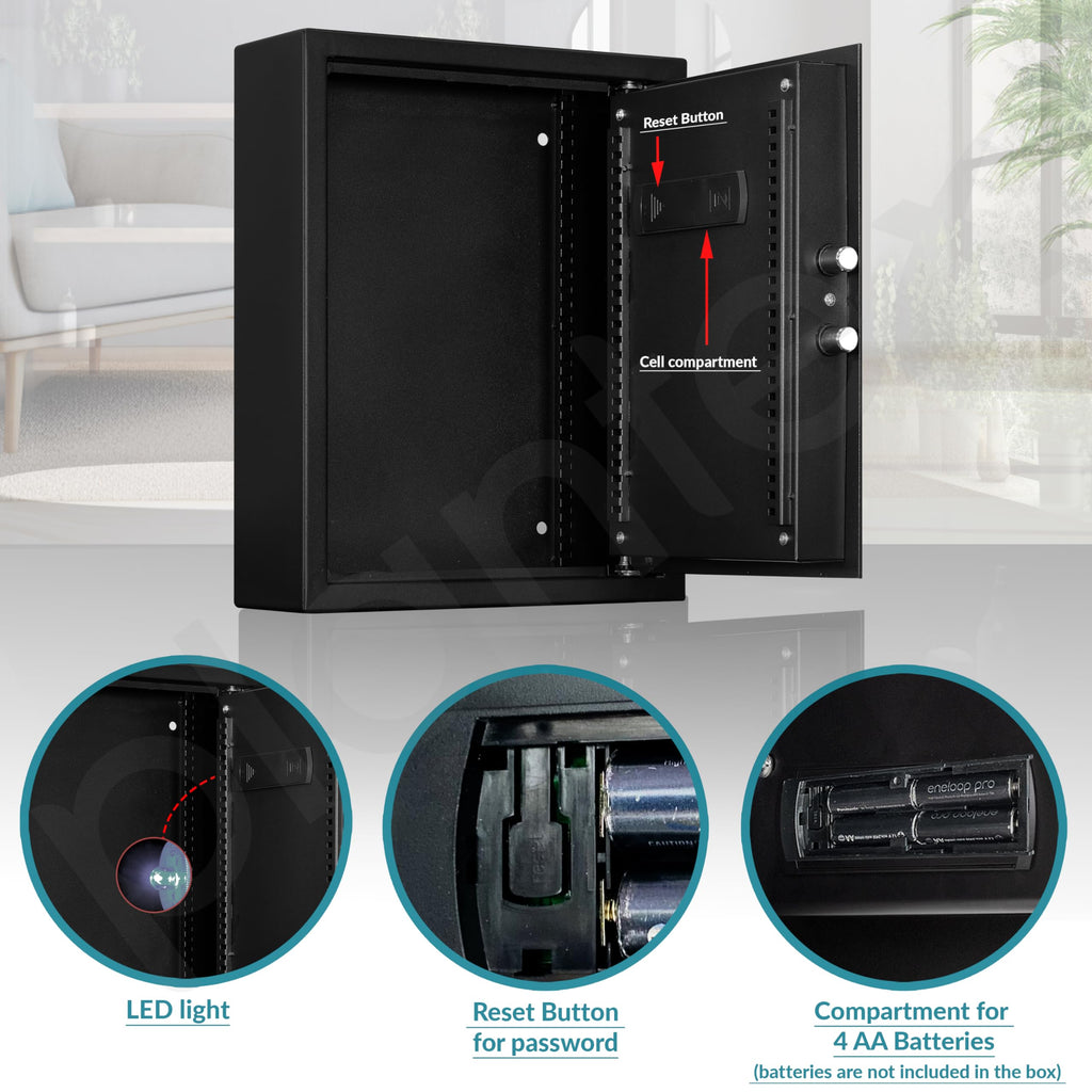 Plantex Safe Locker/Key Holder Locker Box For Home, Office,Hotel ...