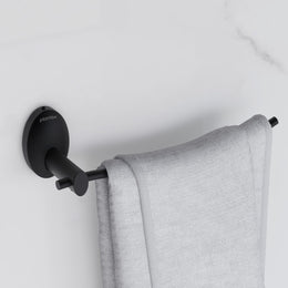 Plantex 304 Grade Stainless Steel Napkin Ring/Towel Ring/Napkin Holder/Towel Hanger/Bathroom Accessories-Powder Coated(Black)