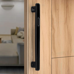 Plantex 14 Inch Main Door Handle for Wooden Doors - Pull-Push Handle Accessory - Pack of 1 (Black)